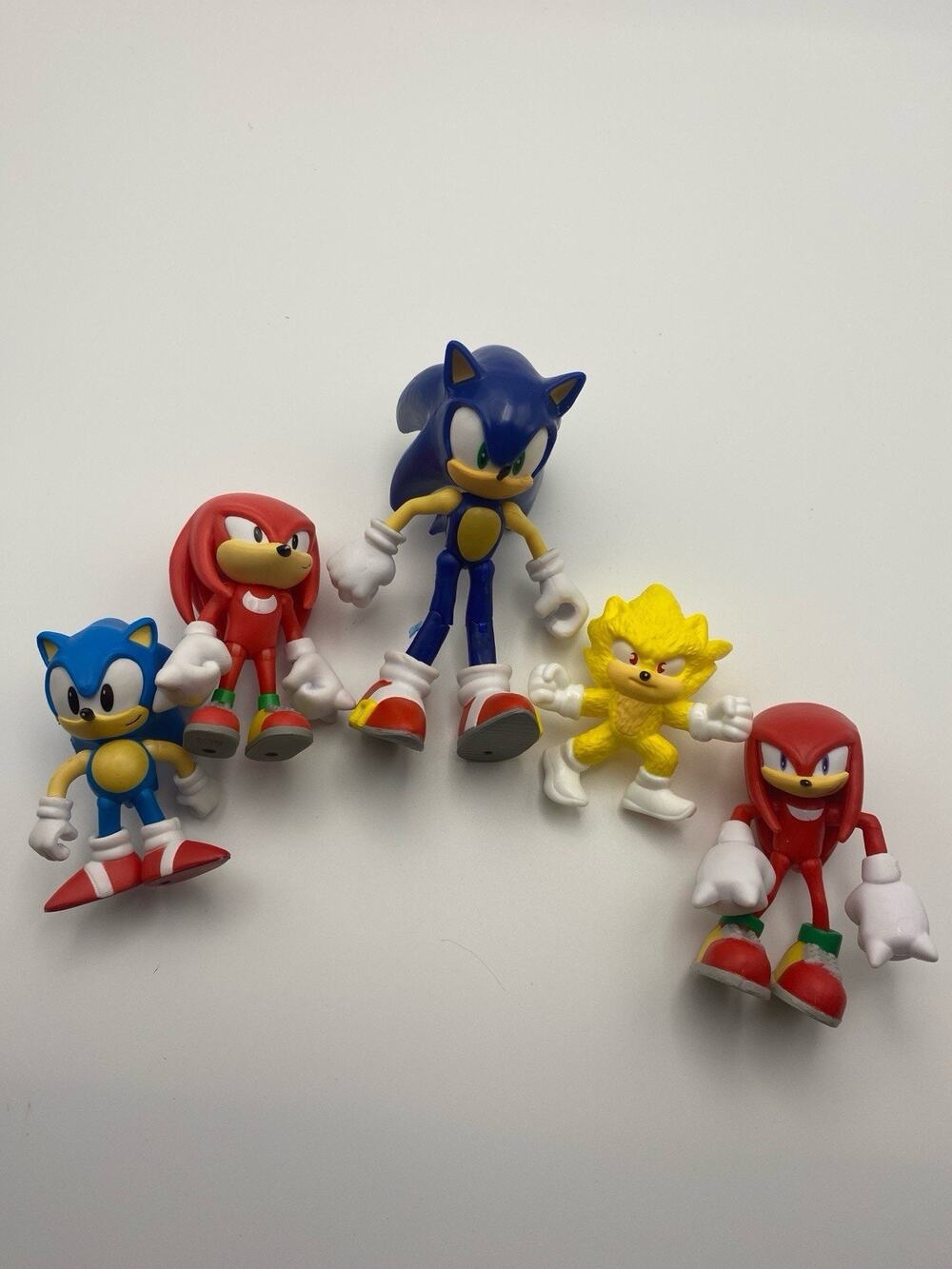 Sonic The Hedgehog Figurines - Set Of 5